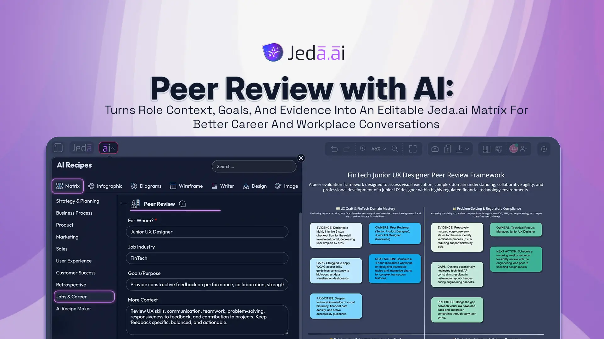 Peer Review with AI: Free Visual Template for Clearer Action
