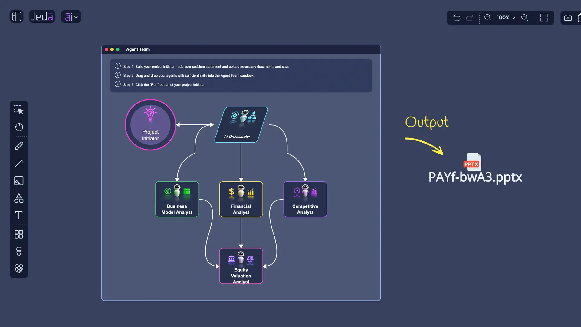 Agentic AI for MBA Instructors workspace overview