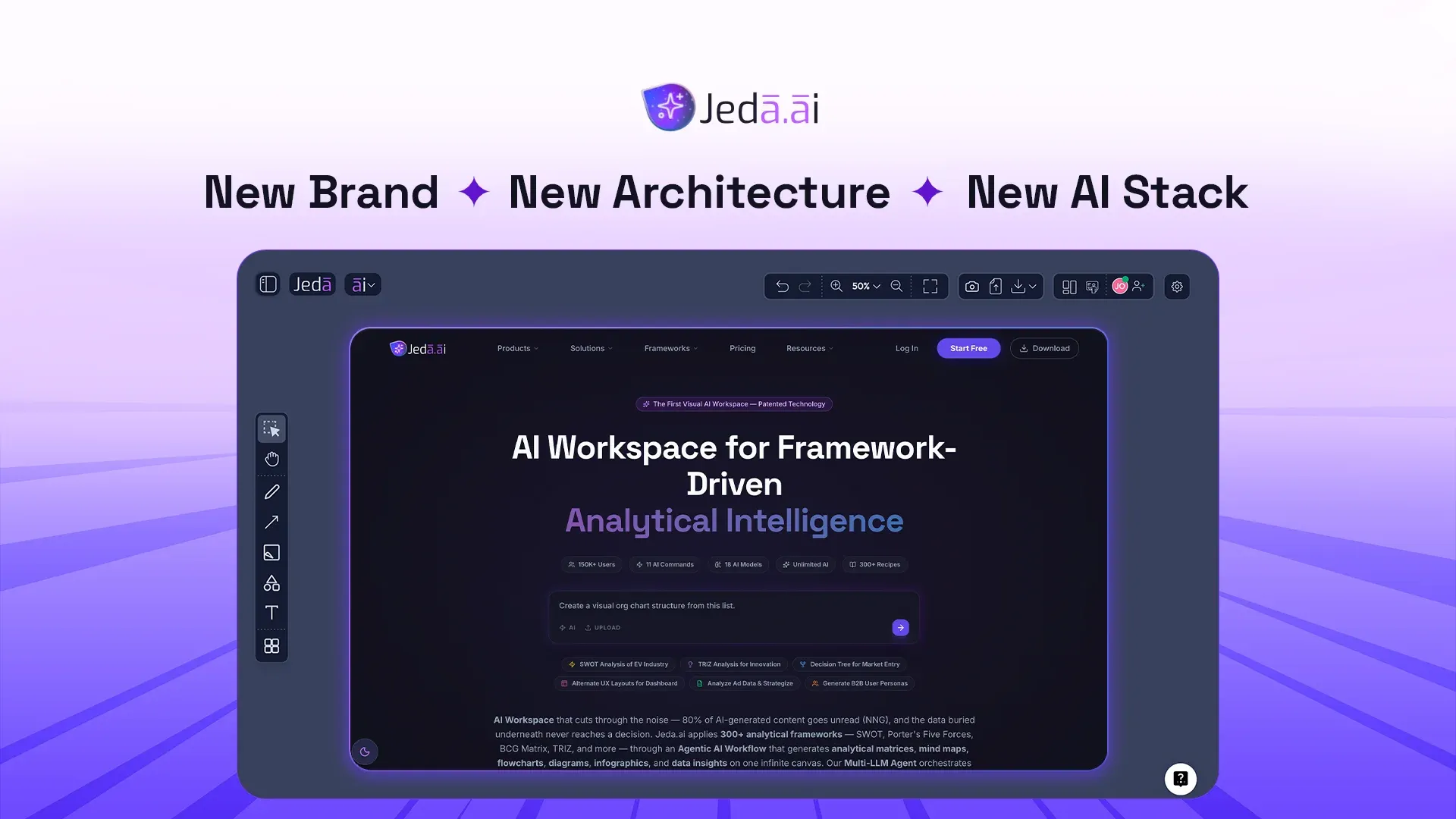 Jeda.ai Brand Refresh, Patent, and New AI Model Stack