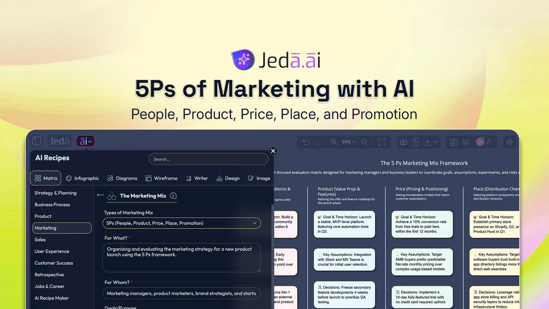 5 Ps of Marketing with AI: Build a Decision-Ready Marketing Mix Matrix