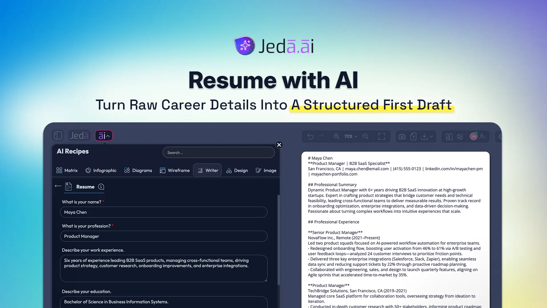 Resume with AI: Build an Authentic, ATS-Ready Resume Faster