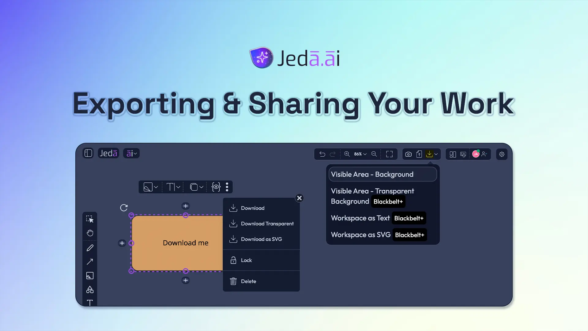 Tutorial 2.8 — Exporting & Sharing Your Work
