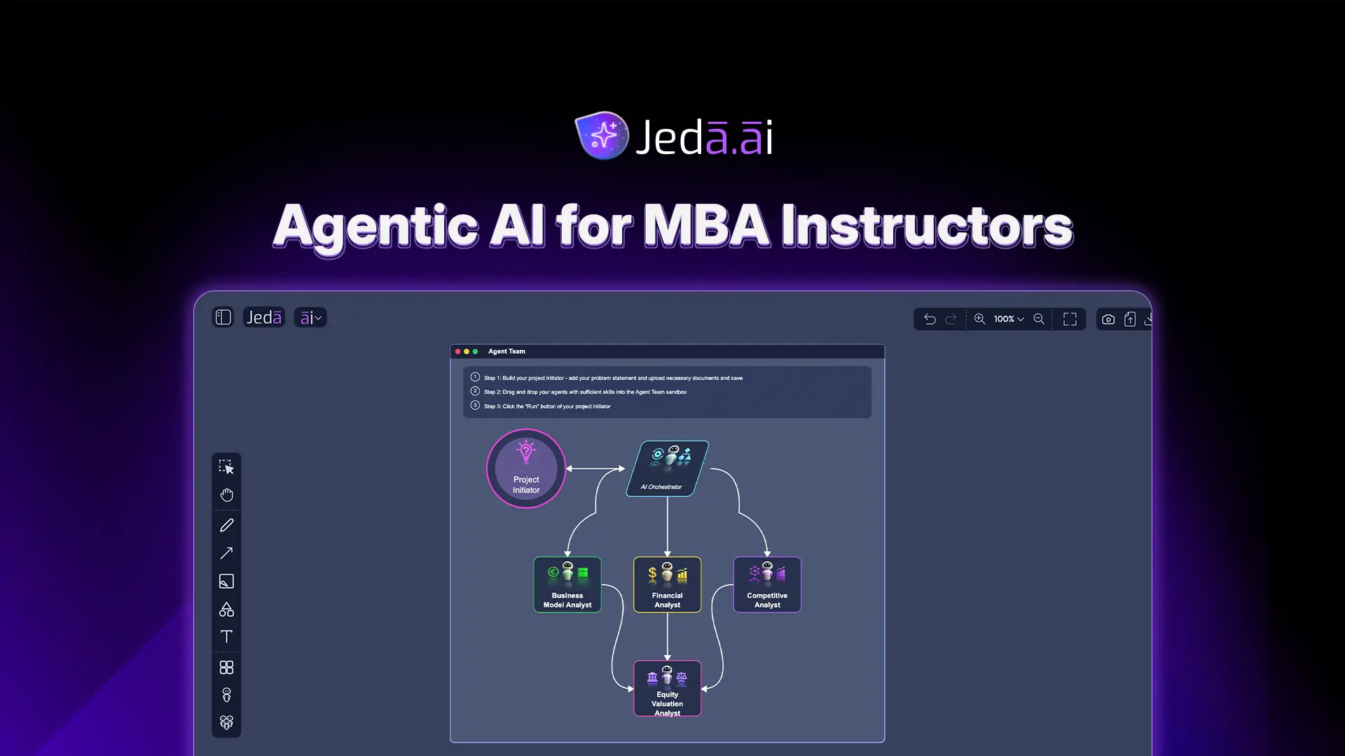 Agentic AI for MBA Instructors: Build the Team, Set the Case, Orchestrate the Work