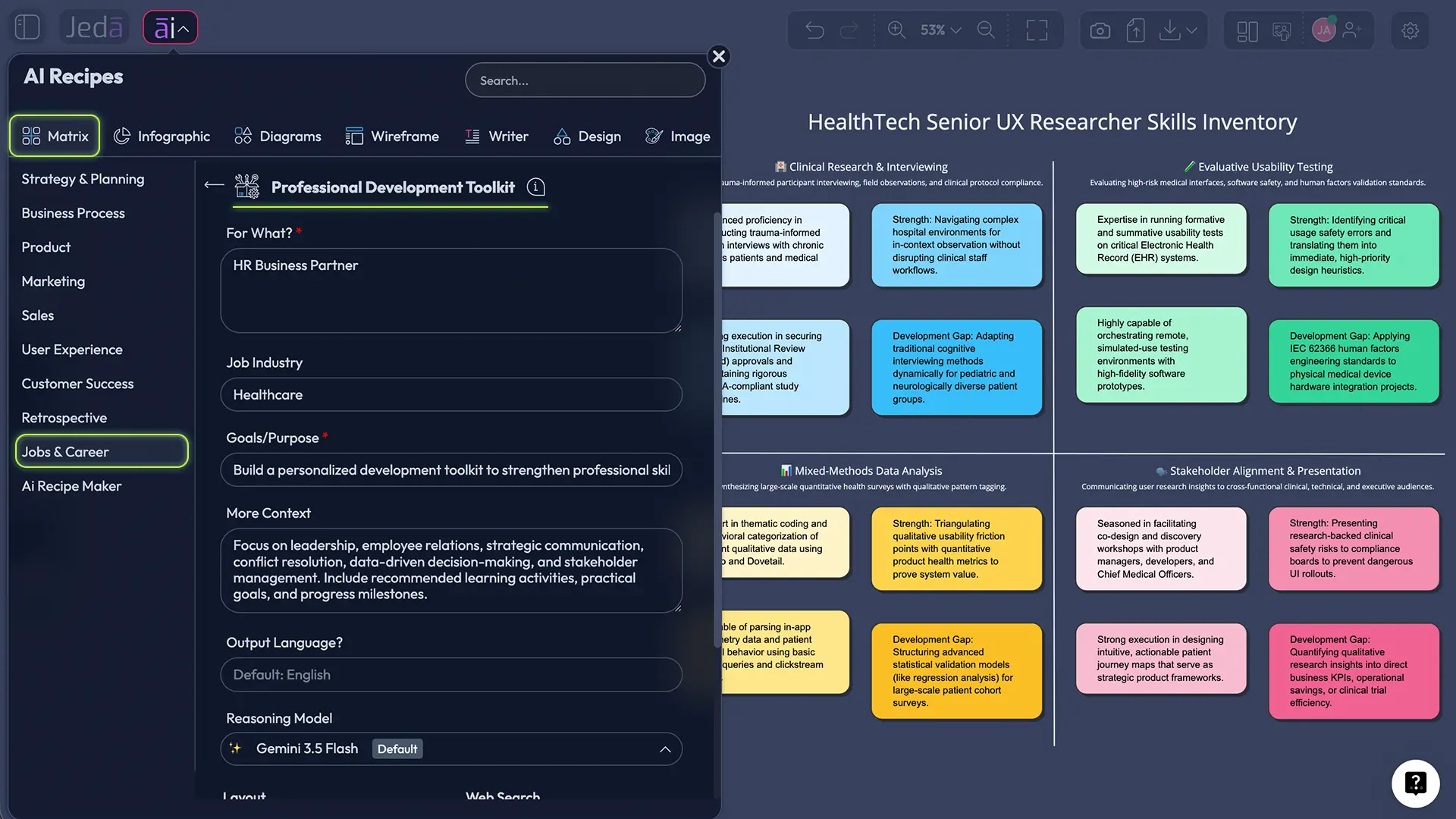 Editable professional development toolkit worked example