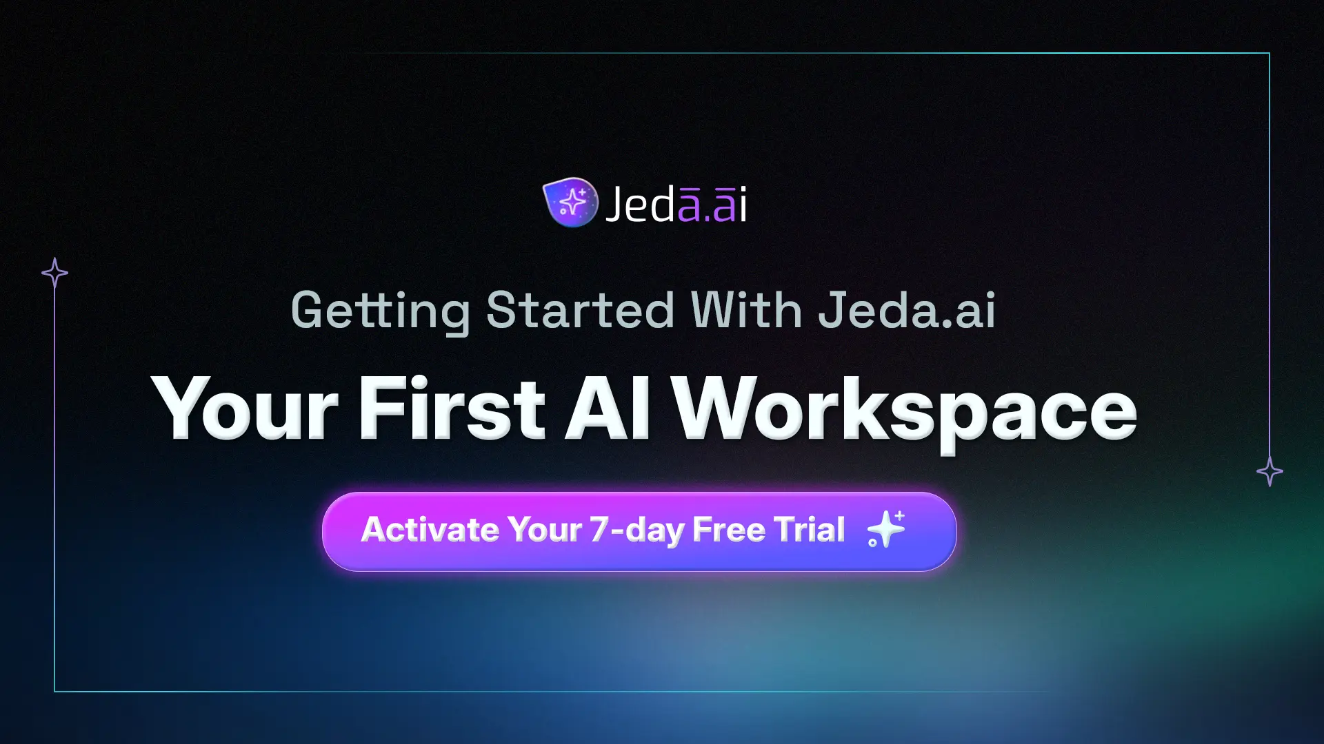 Tutorial 1.1 — Getting Started with Jeda.ai: Your First AI Workspace