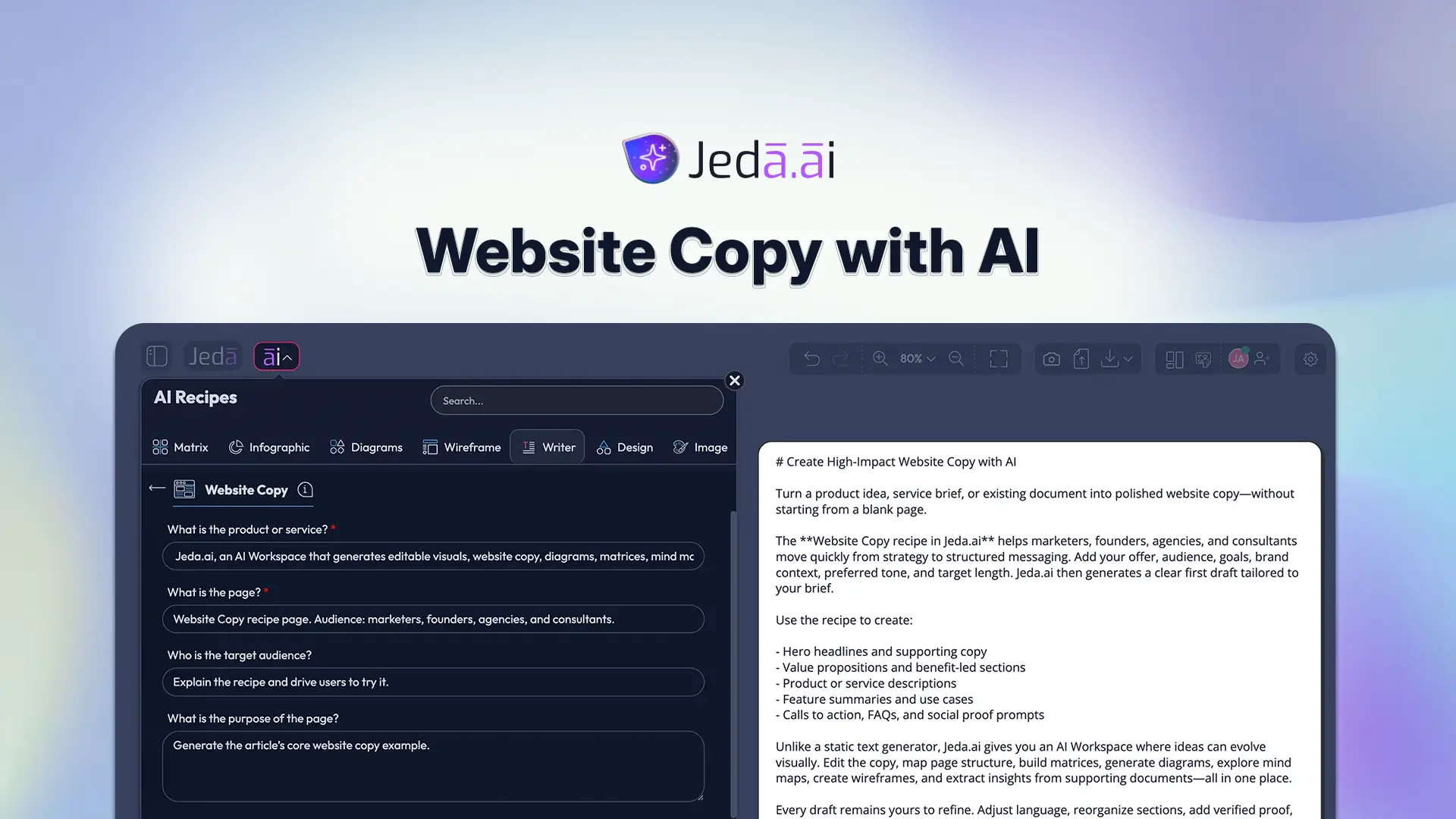 Website Copy with AI: Build Clearer Pages Without Starting From a Blank Screen